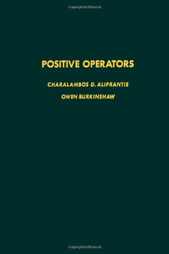9780120502608: Positive Operators (Pure & Applied Mathematics)