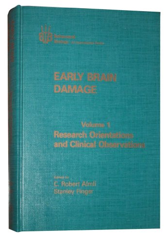 Stock image for 2 VOLUME SET - Early Brain Damage. Volume 1: Research Orientations and Clinical Observations. Volume 2: Neurobiology and Behavior for sale by G. & J. CHESTERS