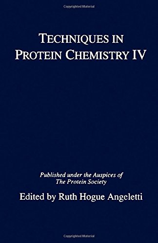Stock image for Techniques in Protein Chemistry IV for sale by Zubal-Books, Since 1961