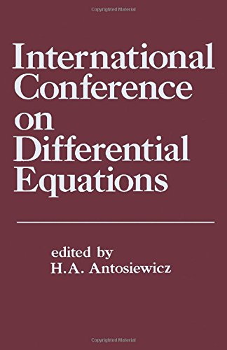 9780120596508: Differential Equations: International Conference Proceedings