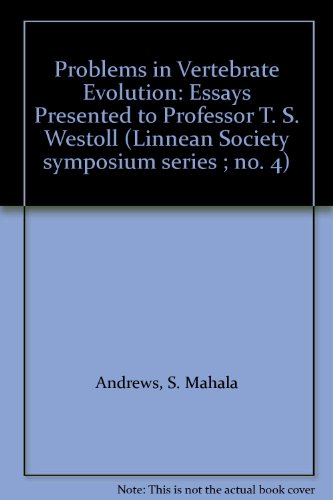 9780120599509: Problems in Vertebrate Evolution