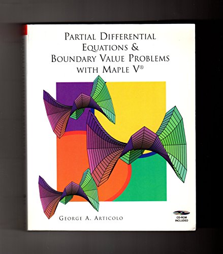 Beispielbild fr Partial Differential Equations & Boundary Value Problems with Maple V with CDROM zum Verkauf von Buchpark