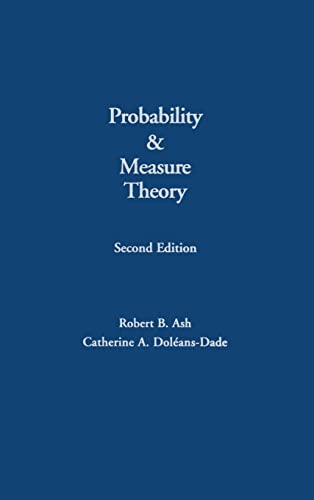 9780120652020: Probability and Measure Theory