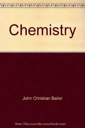 General Chemistry (Solutions Manual) (9780120728534) by Bailar, J. C. Metz, Clyde; Williams, J.