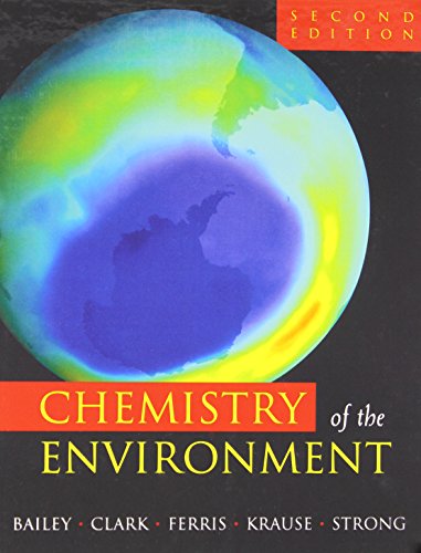 9780120734610: Chemistry of the Environment