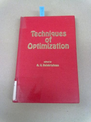 Stock image for Techniques of Optimization for sale by PsychoBabel & Skoob Books