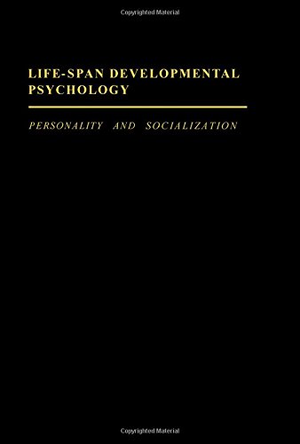Imagen de archivo de Life-span developmental psychology: personality and socialization a la venta por Housing Works Online Bookstore