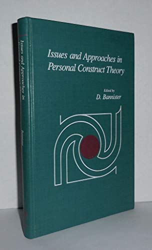 Beispielbild fr Issues and Approaches in Personal Construct Theory zum Verkauf von PsychoBabel & Skoob Books