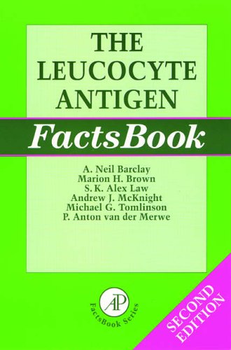 Stock image for The Leucocyte Antigen Factsbook for sale by Better World Books
