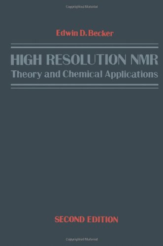 Beispielbild fr High Resolution Nmr: Theory and Chemical Applications zum Verkauf von Wonder Book