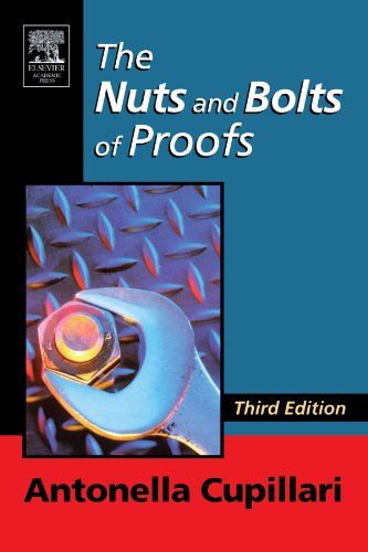 Imagen de archivo de Nuts and Bolts of Proofs a la venta por Mount Angel Abbey Library