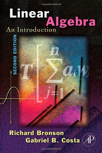9780120887842: Linear Algebra: Algorithms, Applications, and Techniques
