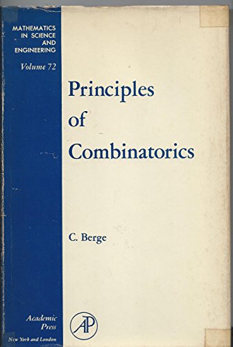 Imagen de archivo de Principles of Combinatorics a la venta por ThriftBooks-Dallas