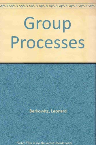 Imagen de archivo de Group Processes a la venta por Better World Books