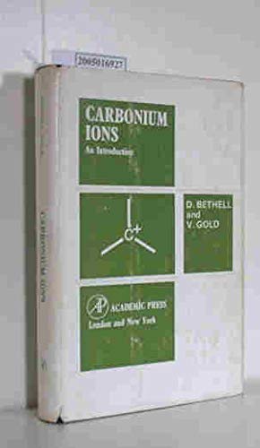 Beispielbild fr Carbonium Ions, an Introduction zum Verkauf von Dunaway Books