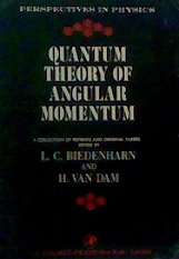 9780120960569: Quantum Theory of Angular Momentum: A Collection of Reprints and Original Papers