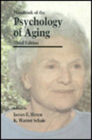 Beispielbild fr Handbook of the Psychology of Aging (Handbooks on Aging Series) zum Verkauf von Books From California