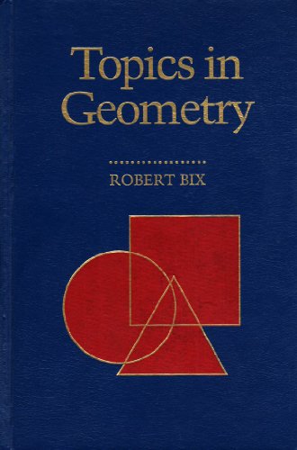 Stock image for Topics in Geometry for sale by Irish Booksellers