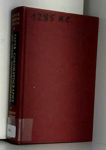Imagen de archivo de A Manual of Paper Chromatography and Paper Electrophoresis a la venta por ThriftBooks-Atlanta