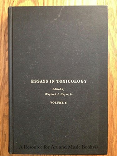 Beispielbild fr Essays in Toxicology Volume 6 zum Verkauf von Zubal-Books, Since 1961