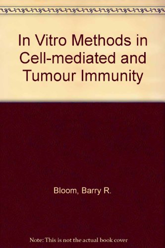 Beispielbild fr In Vitro Methods in Cell-Mediated and Tumor Immunity zum Verkauf von Better World Books