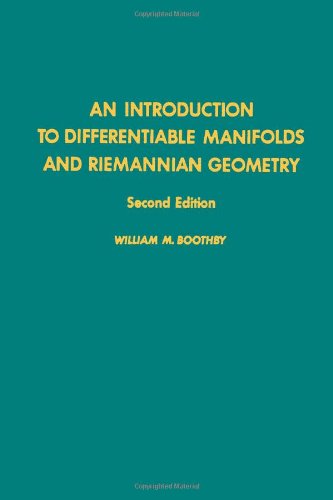 9780121160524: Introduction to Differentiable Manifolds and Riemannian Geometry (Pure & Applied Mathematics S.)