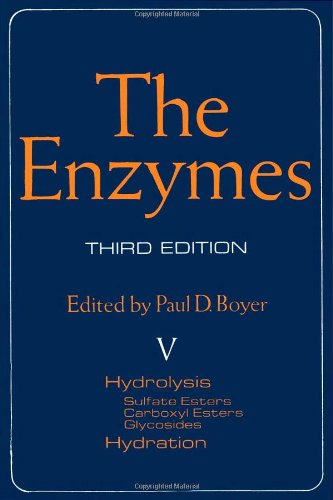 The Enzymes (Vol V) Hydrolysis: Sulfate Esters, Carboxyl Esters, Glycosides