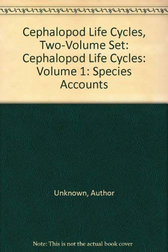 9780121230012: Cephalopod Life Cycles: Species Accounts