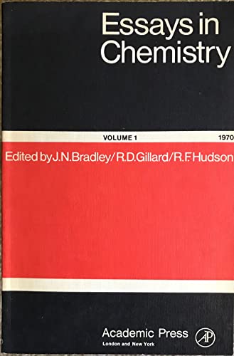 Beispielbild fr Essays in Chemistry: Vol 1-7 zum Verkauf von PsychoBabel & Skoob Books