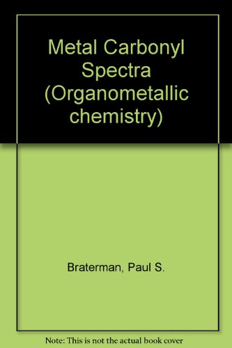 Beispielbild fr Metal Carbonyl Spectra zum Verkauf von Xochi's Bookstore & Gallery