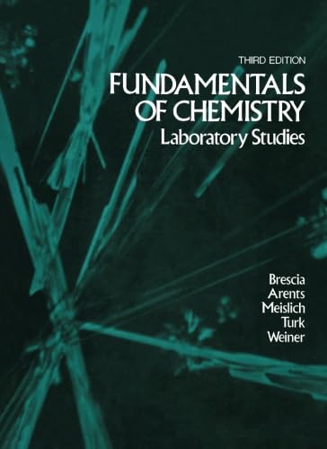 Stock image for Fundamentals of Chemistry: Laboratory Studies, Third Edition for sale by HPB-Red