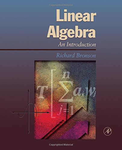 9780121352455: Linear Algebra: An Introduction