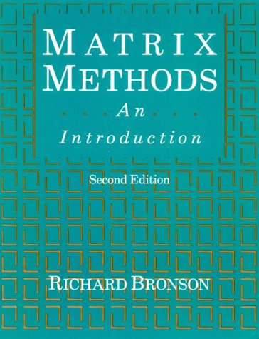 Imagen de archivo de Matrix Methods, Second Edition: An Introduction a la venta por Top Notch Books