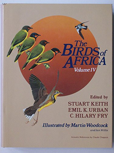 Stock image for The Birds of Africa - Volume 4 for sale by Wildside Books