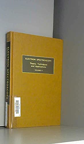 9780121378042: Electron Spectroscopy: Theory, Technique and Application: v. 4 (Electron Spectroscopy: Theory, Techniques and Applications)