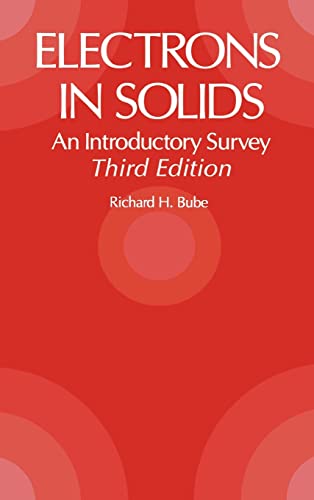 9780121385538: Electrons in Solids: An Introductory Survey