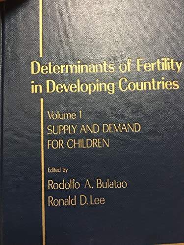 9780121405014: Supply and Demand for Children (v. 1) (Studies in Population)