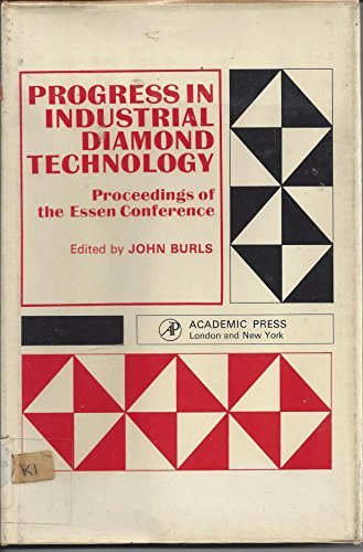 Stock image for Progress in Industrial Diamond Technology for sale by Book Bear