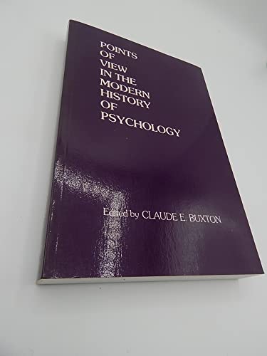 9780121485115: Points of View in the Modern History of Psychology