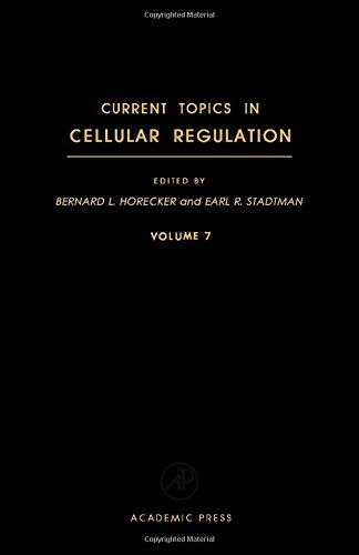 Beispielbild fr Current Topics in Cellular Regulation, Vol. 7 zum Verkauf von Better World Books