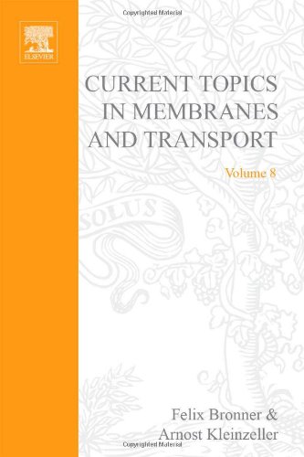 Stock image for Curr Topics in Membranes and Transport (Volume 8) for sale by Anybook.com