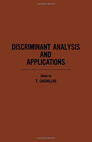 Stock image for Discriminant Analysis and Applications : Proceedings for sale by Better World Books