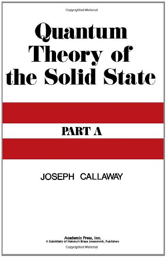 9780121552015: Quantum Theory of the Solid State: Pt. A