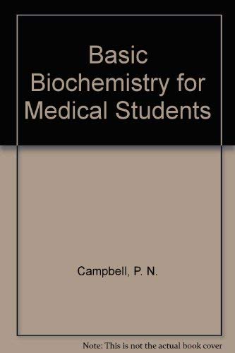 Beispielbild fr Basic biochemistry for medical students zum Verkauf von Solr Books