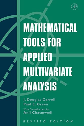 Stock image for Mathematical Tools for Applied Multivariate Analysis for sale by HPB-Red