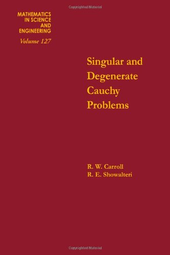 Stock image for Singular and Degenerate Cauchy Problems for sale by Ammareal