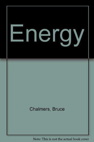 Stock image for ENERGY for sale by James F. Balsley, Bookseller