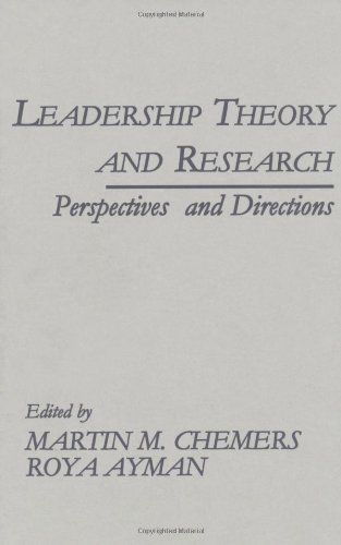 Leadership Theory and Research: Perspectives and Directions