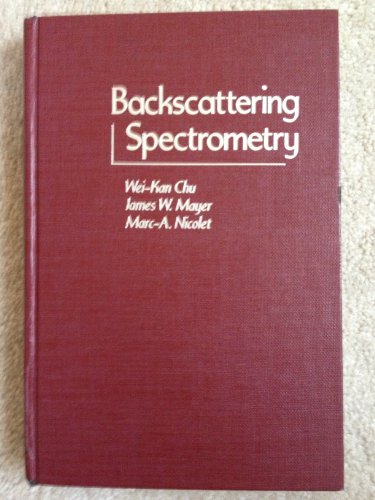 9780121738501: Backscattering Spectroscopy