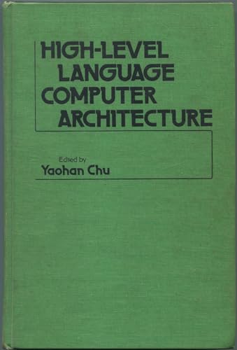 Imagen de archivo de High-Level Language Computer Architecture a la venta por Better World Books